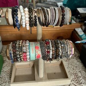 Bracelet holder INCLUDING all bracelets pictured here